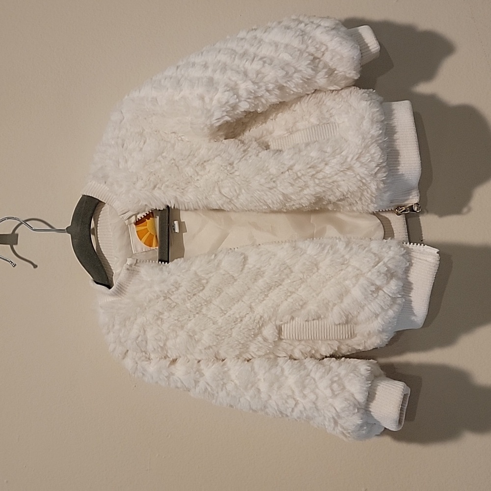 Cc california size 2 kids jacket toddler girls furry